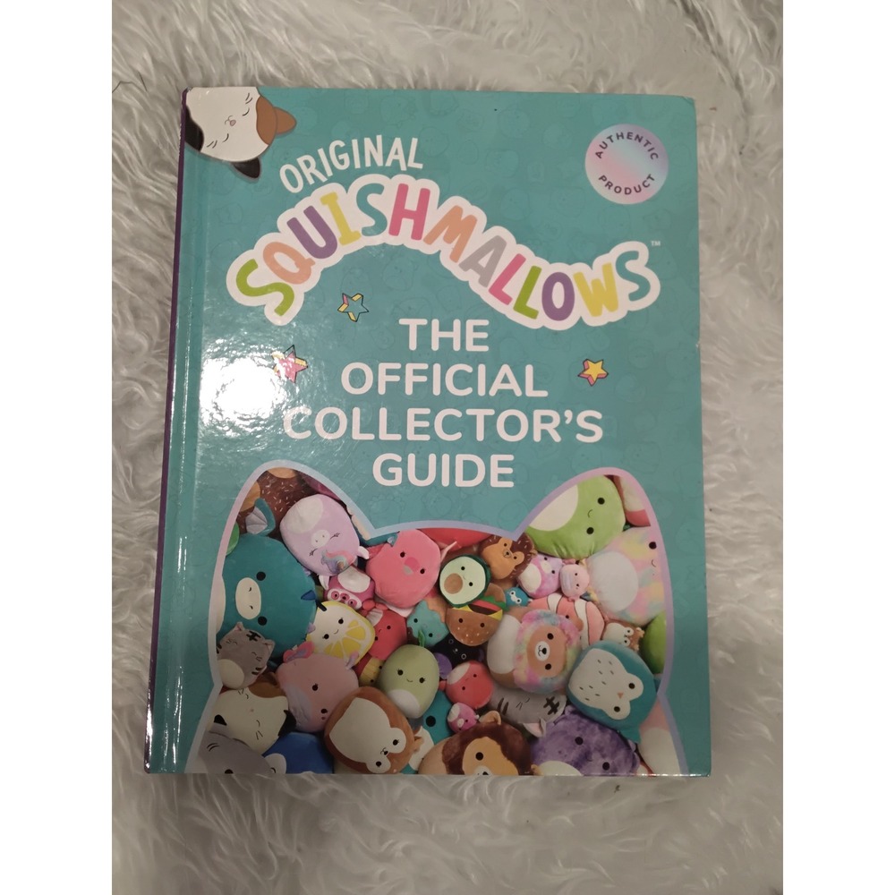 Squishmallows The Official Collector's Guide Hardcover Book HarperCollins Kids